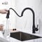 Kibi Napa Single Handle Pull Down Kitchen Sink Faucet KKF2005MB - alternate 4